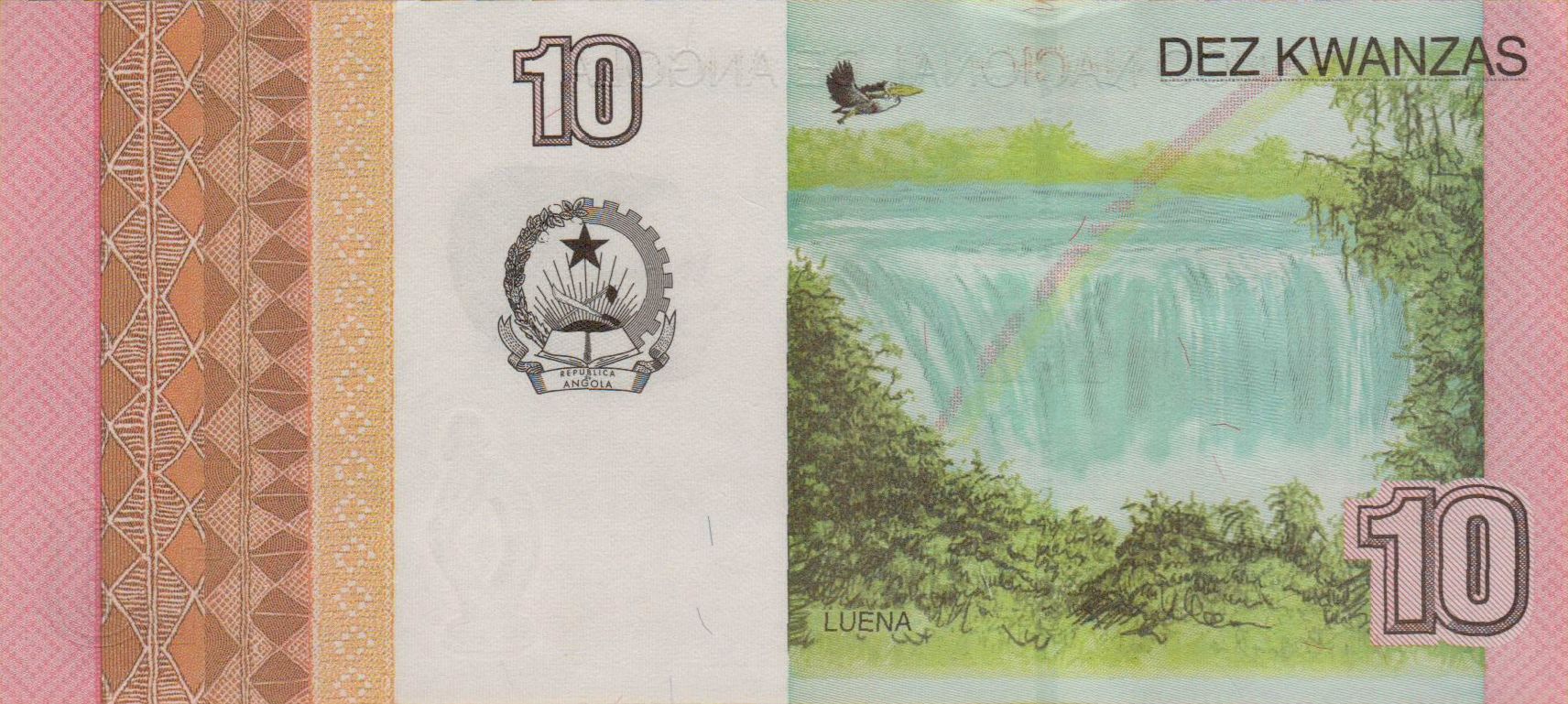 Angola 10 2012 UNC P-151B